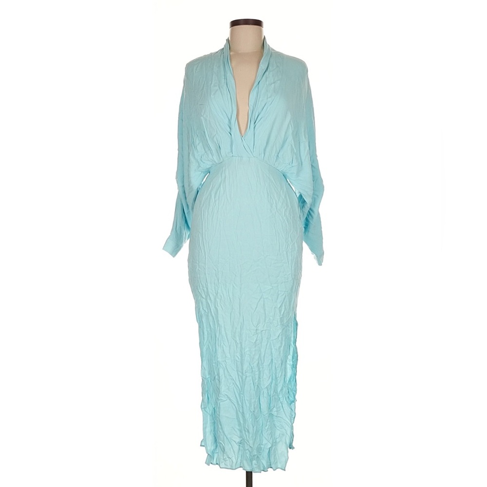 Alexia Admor Light Blue Long Maxi Dress sz 6